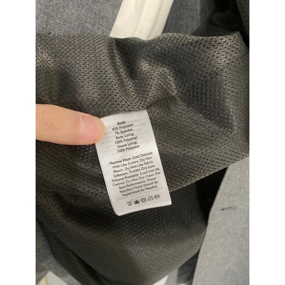 Eddie Bauer ultimate voyager travel blazer men’s size 46 gray NEW sport coat - Picture 8 of 9